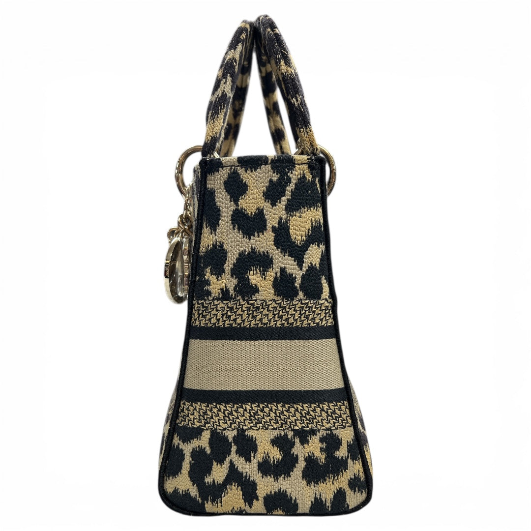 Christian Dior Lady Dior Canvas 2WAY Ch2032 For YOKO's exclusive | Authentic Pre-Owned Luxury