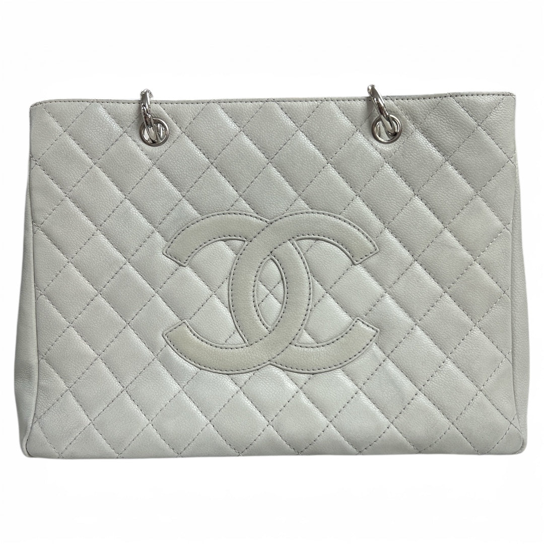 CHANEL Matelassé Chain Tote Bag with Coco Logo | Authentic Pre-Owned Luxury