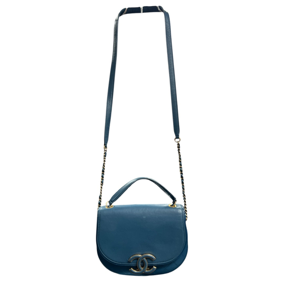 CHANEL 2-Way Chain Shoulder Half Coco Bag | Authentic Pre-Owned Luxury