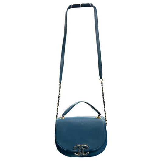 CHANEL 2-Way Chain Shoulder Half Coco Bag | Authentic Pre-Owned Luxury