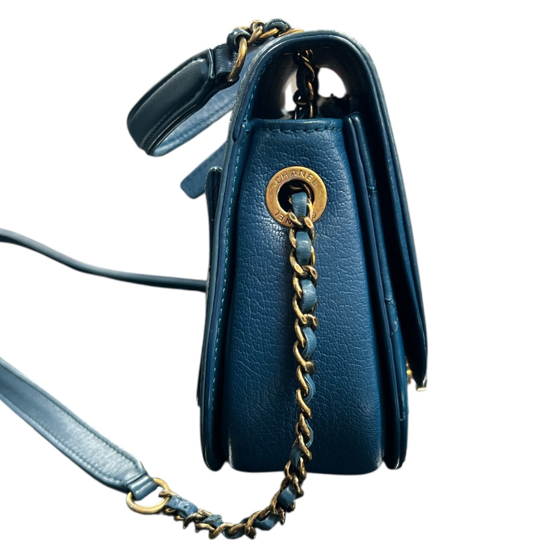 CHANEL 2-Way Chain Shoulder Half Coco Bag | Authentic Pre-Owned Luxury