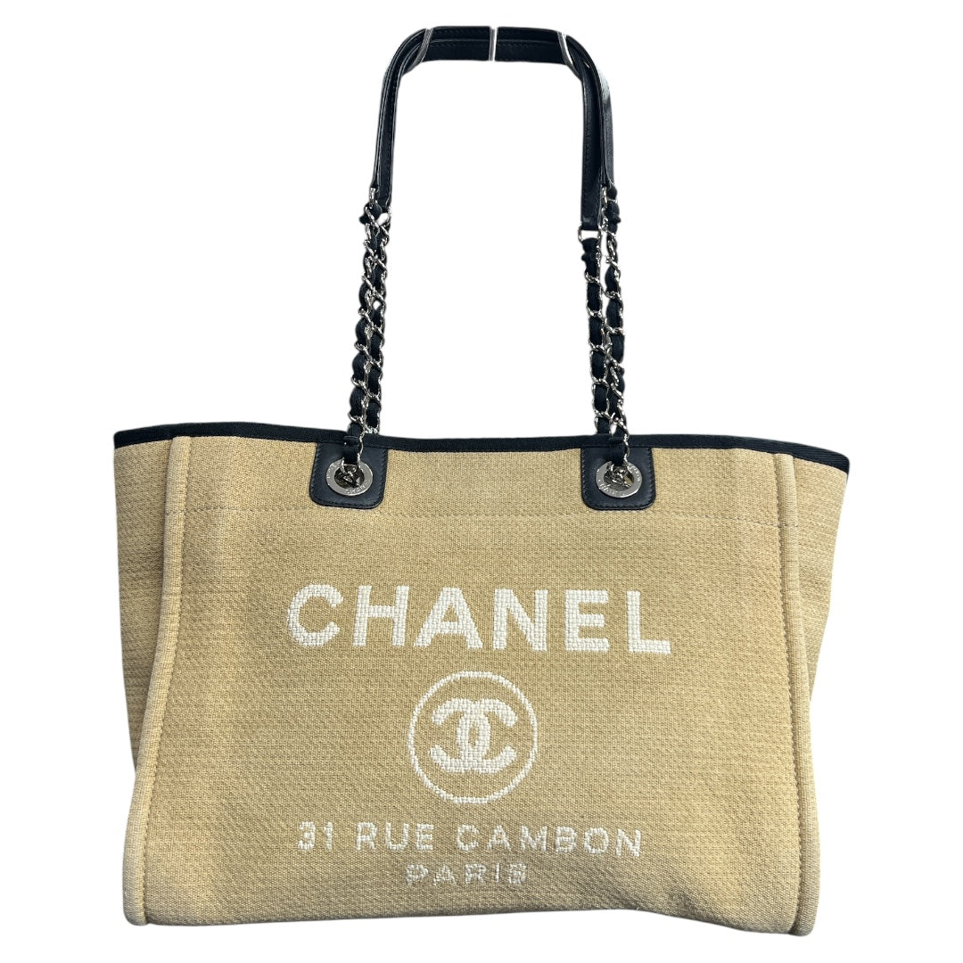 CHANEL Deauville Line Medium Tote MM | Authentic Pre-Owned Luxury