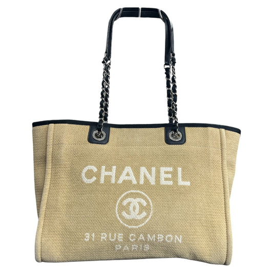 CHANEL Deauville Line Medium Tote MM | Authentic Pre-Owned Luxury