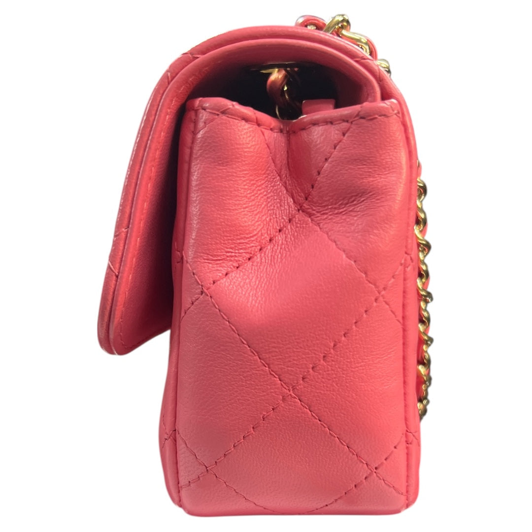 CHANEL 2017 Victory Mini Flap Shoulder Bag | Authentic Pre-Owned Luxury