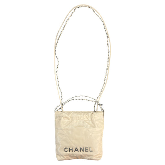 CHANEL 22 Mini White 2-Way Bag | Authentic Pre-Owned Luxury