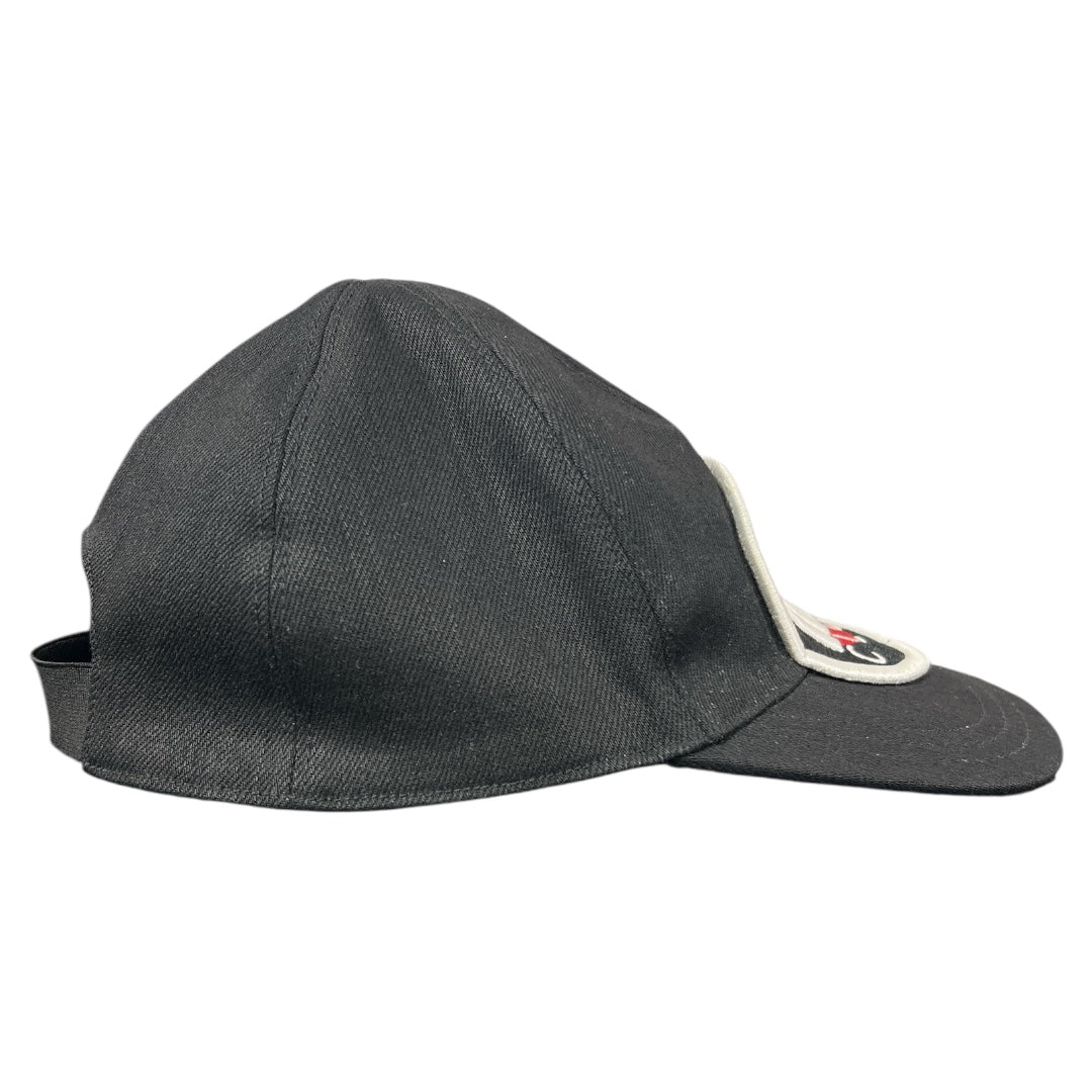 Miu Miu Club Logo Baseball Cap Black | Authentic Pre-Owned Luxury