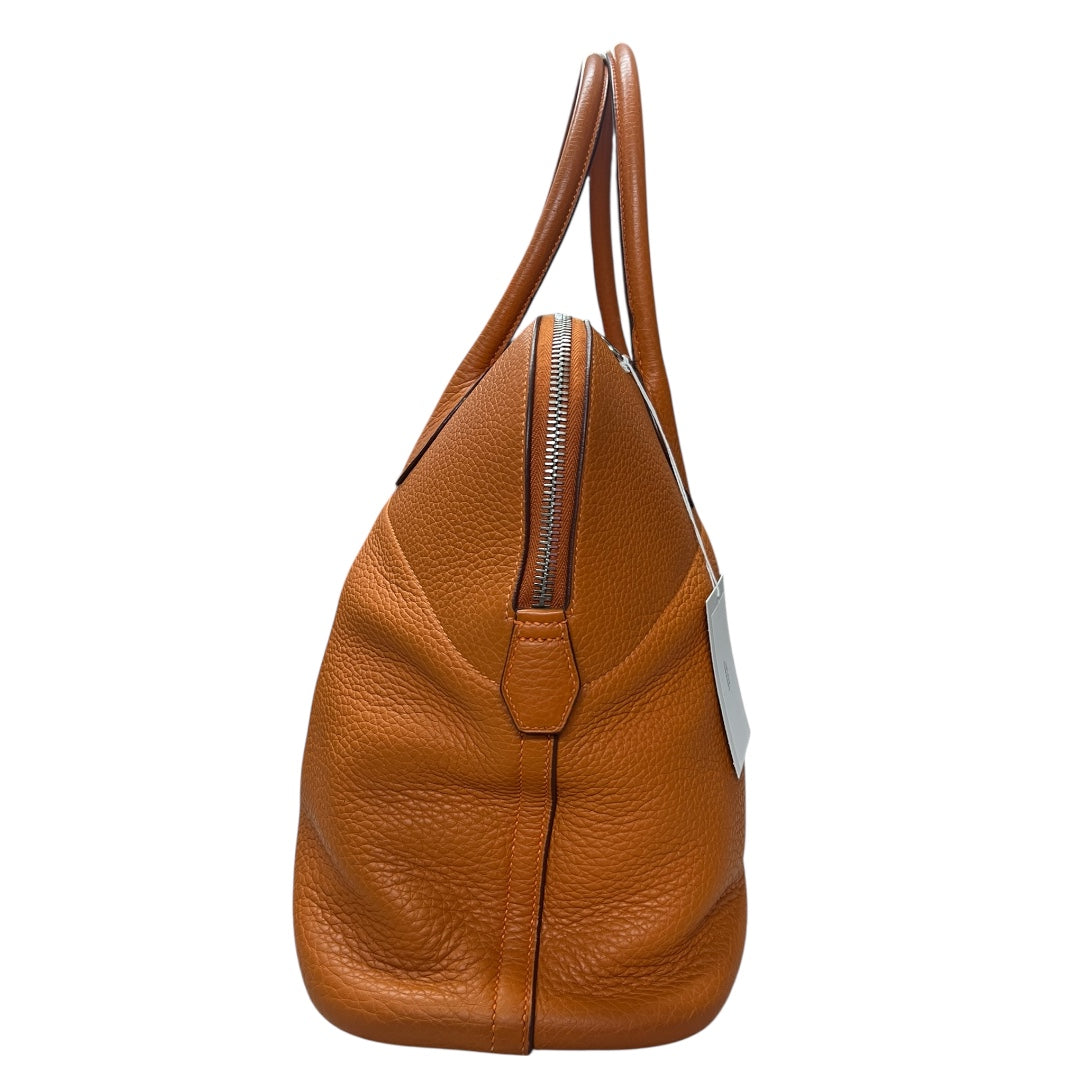 HERMES Bolide 31 Orange Taurillon Leather Gold Hardware Handbag | Authentic Pre-Owned Luxury