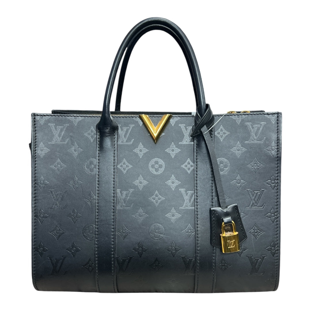 LOUIS VUITTON Very Tote Monogram Empreinte Noir 2Way Shoulder Bag | Authentic Pre-Owned Luxury