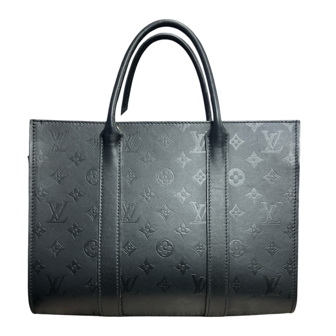 LOUIS VUITTON Very Tote Monogram Empreinte Noir 2Way Shoulder Bag | Authentic Pre-Owned Luxury