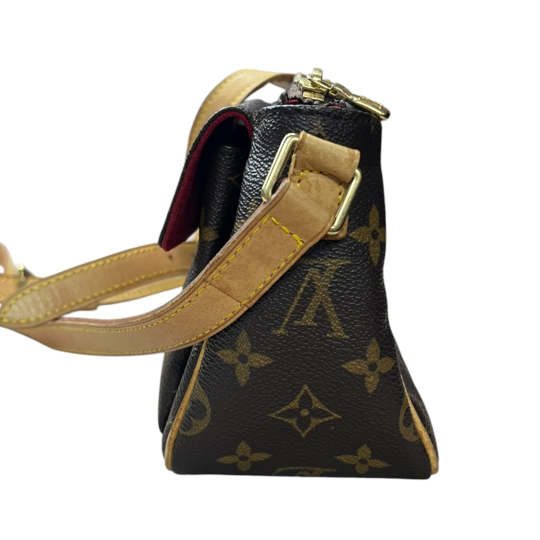 LOUIS VUITTON Monogram Viva Cite PM Shoulder Bag Crossbody Brown Canvas | Authentic Pre-Owned Luxury