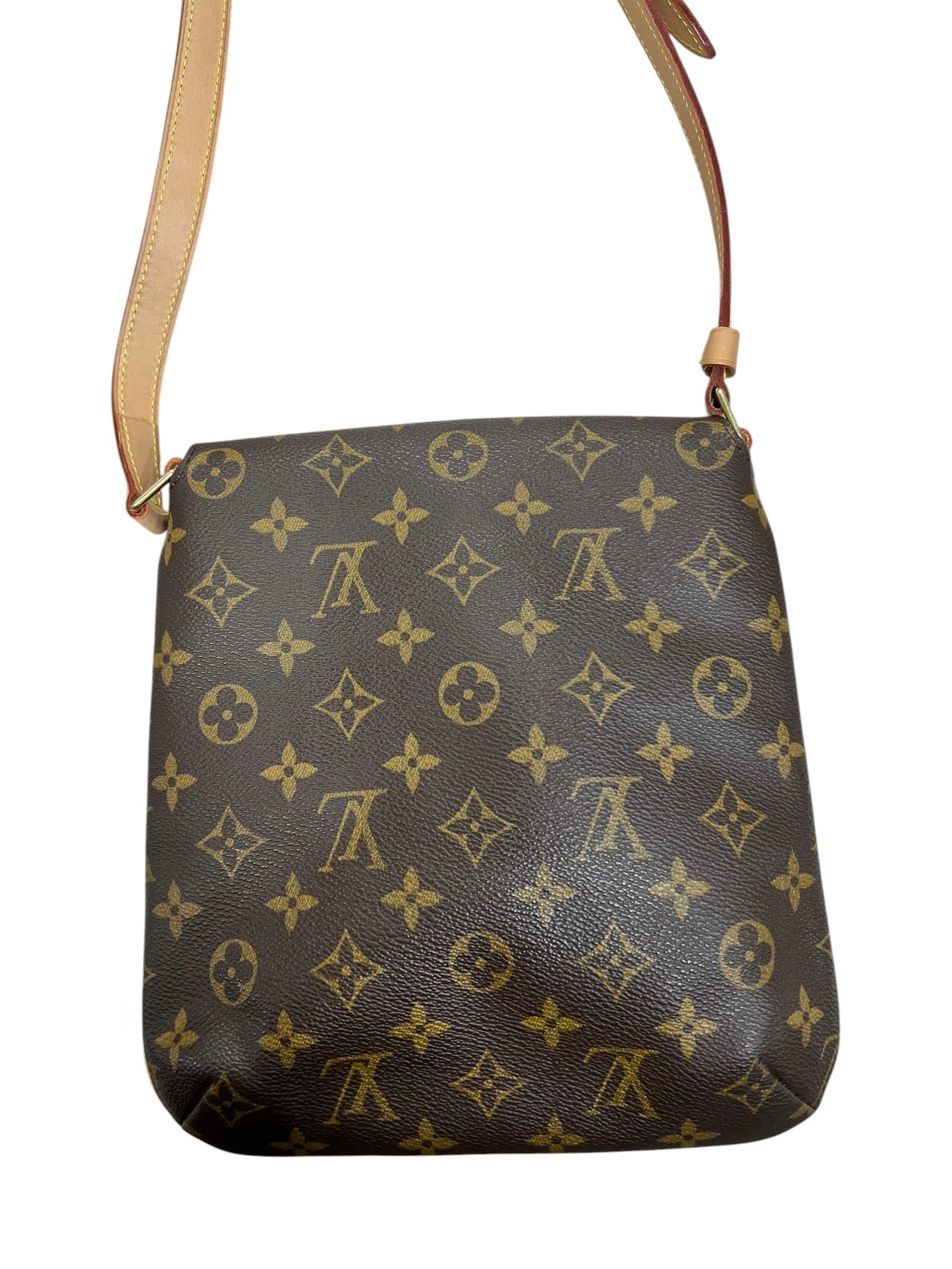 LOUIS VUITTON Monogram Musette Salsa Shoulder Bag Crossbody Brown Canvas | Authentic Pre-Owned Luxury