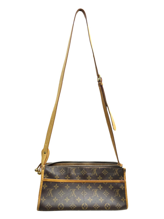 LOUIS VUITTON Monogram Popincourt Long Shoulder Bag Brown Canvas | Authentic Pre-Owned Luxury