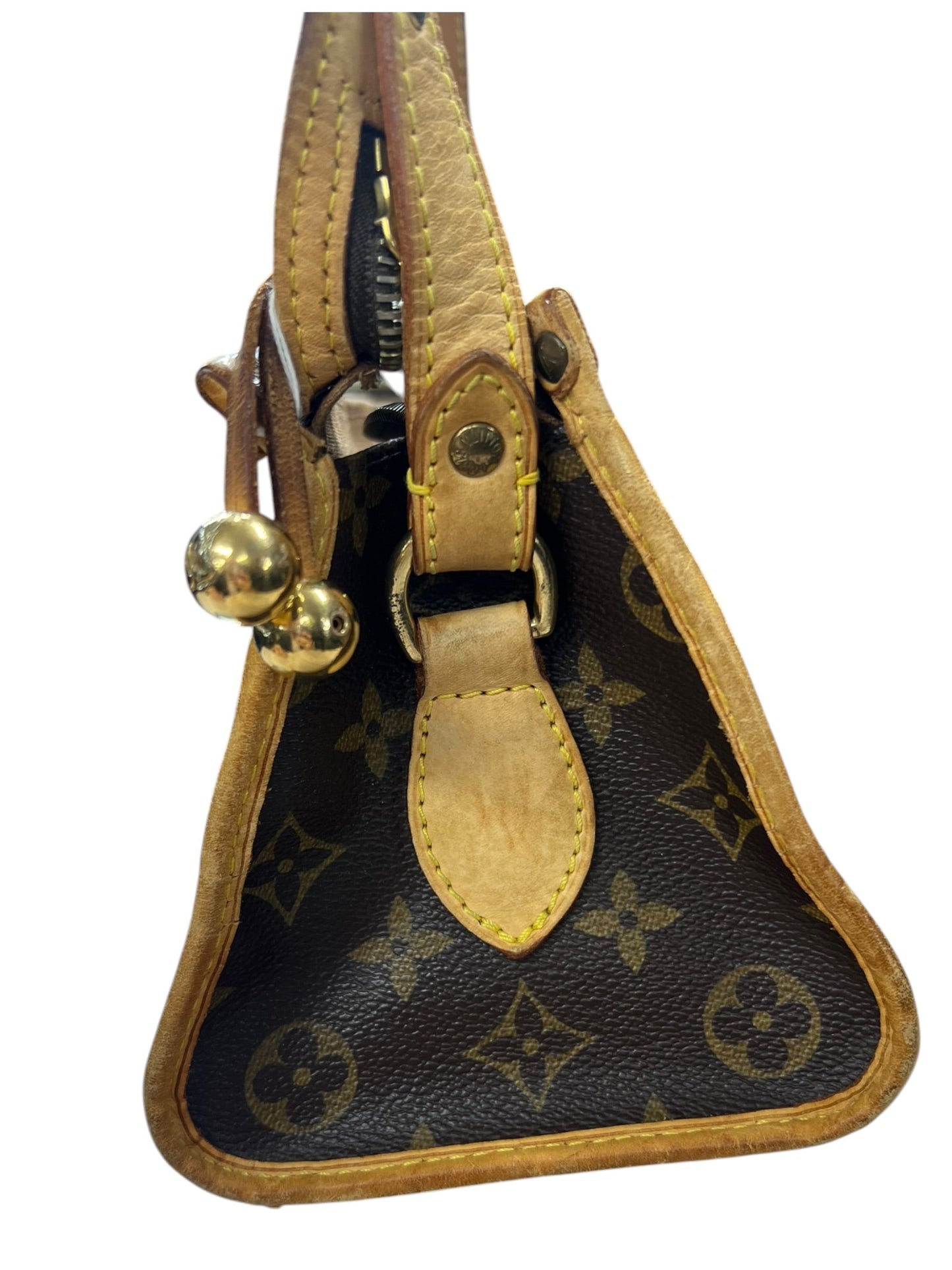 LOUIS VUITTON Monogram Popincourt Long Shoulder Bag Brown Canvas | Authentic Pre-Owned Luxury