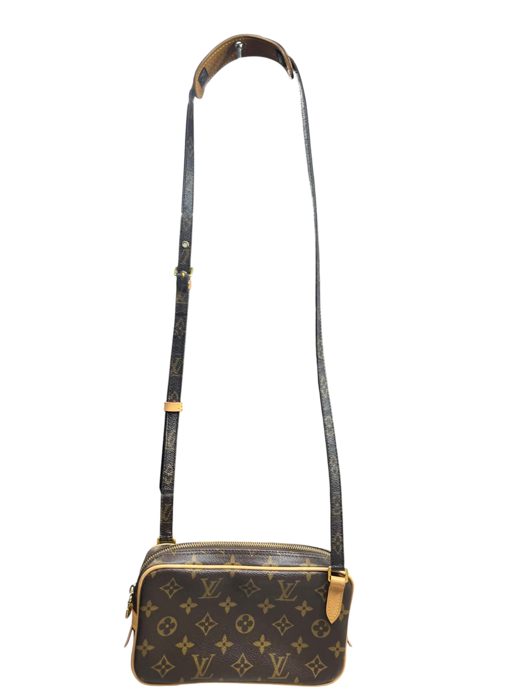 LOUIS VUITTON Monogram Marly Bandouliere Crossbody Bag | Authentic Pre-Owned Luxury