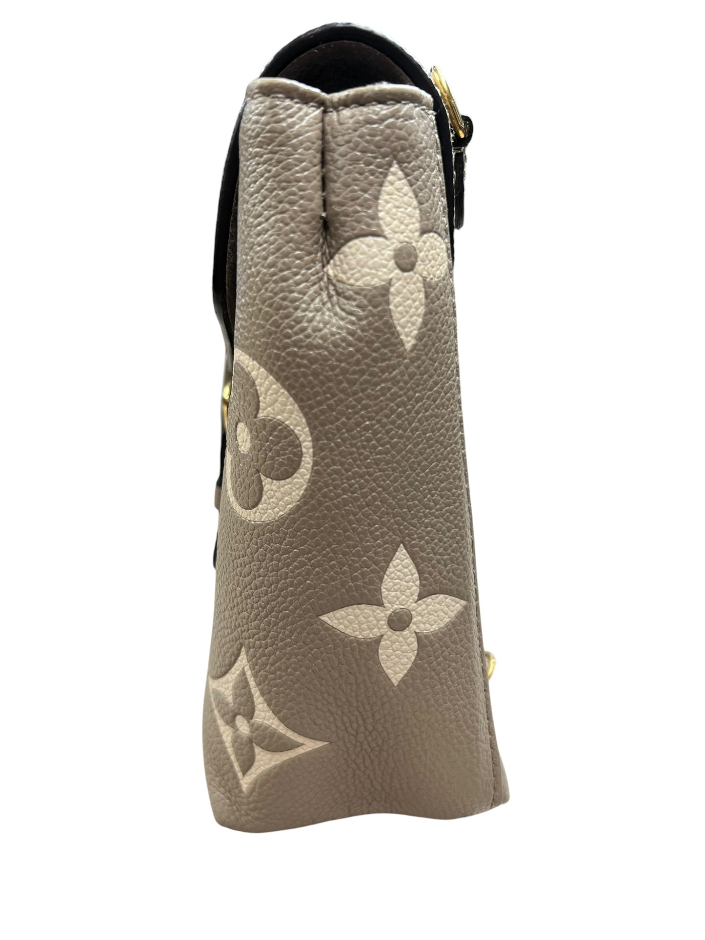 LOUIS VUITTON Monogram Empreinte Tiny Backpack Tourterelle Creme | Authentic Pre-Owned Luxury