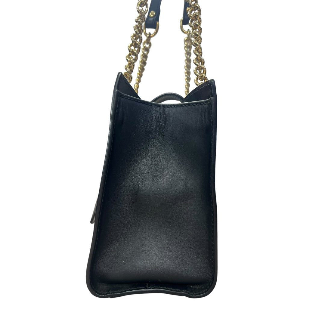 GUCCI Padlock Bee GG Supreme Small Chain Shoulder Bag | Authentic Pre-Owned Luxury