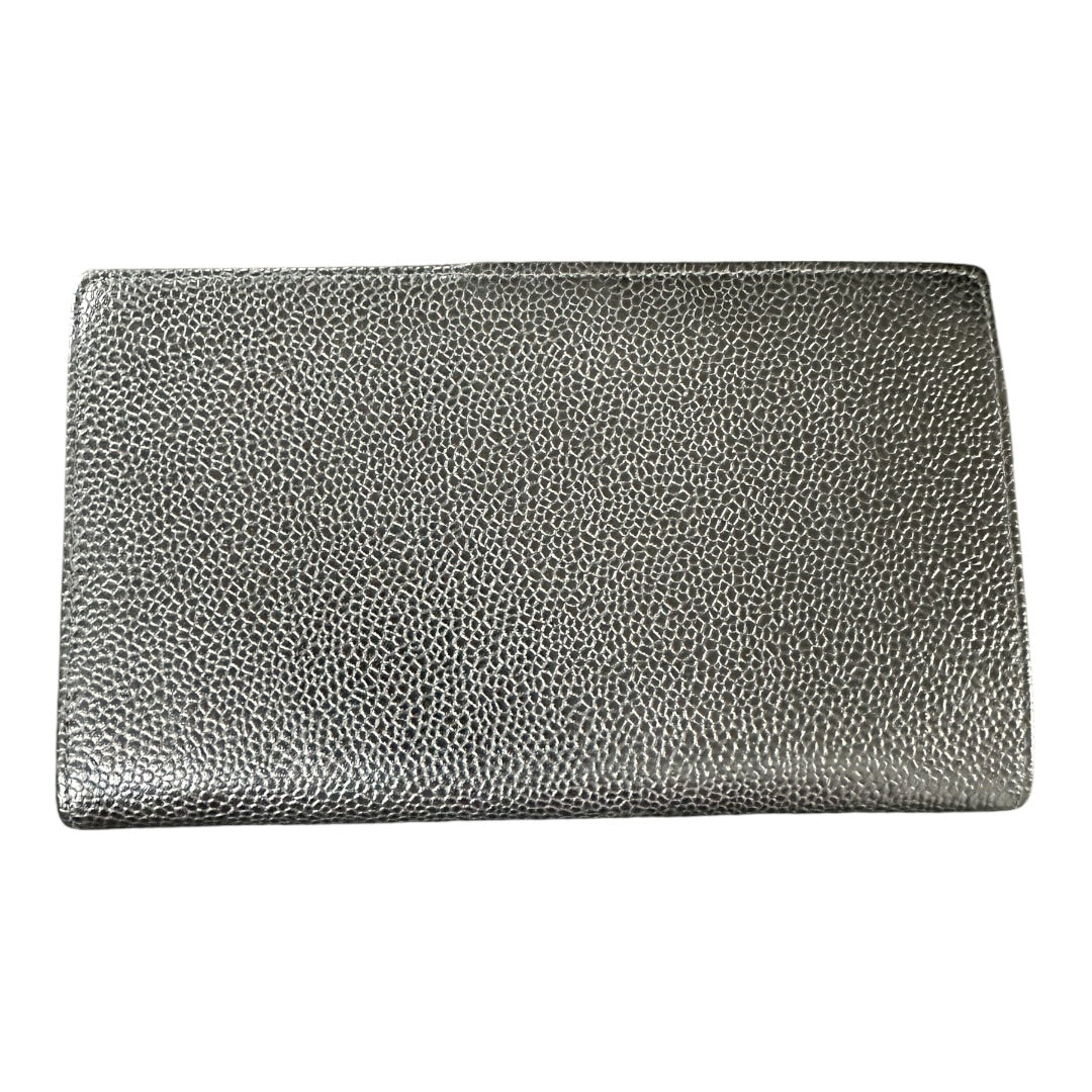 CHANEL Authentic Chanel Caviar Leather CC Logo Kiss Lock Long Wallet Black | Authentic Pre-Owned Luxury