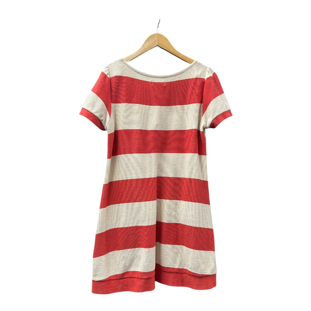 Burberry Authentic Burberry Blue Label Red & White Striped Knit Dress | Authentic Pre-Owned Luxury
