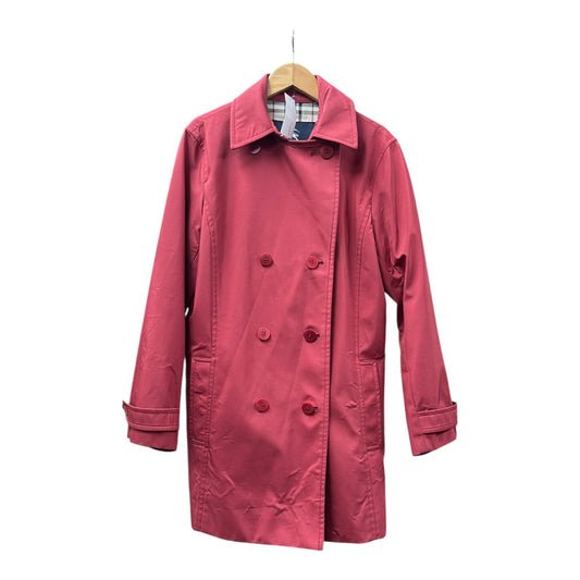 Burberry Authentic Burberry London Double-Breasted Half Coat Bordeaux | Authentic Pre-Owned Luxury