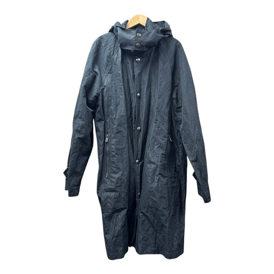 TATRAS Authentic TATRAS Black Hooded Long Coat Lightweight Parka | Authentic Pre-Owned Luxury