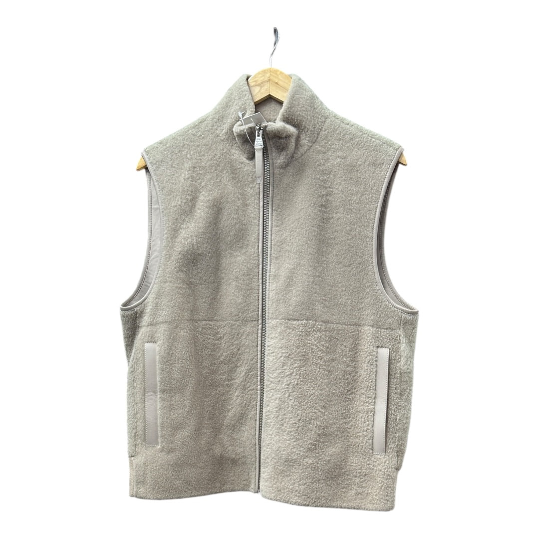 LOUIS VUITTON Mouton Vest Beige Gilet | Authentic Pre-Owned Luxury