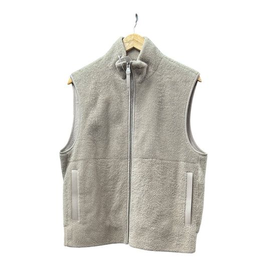 LOUIS VUITTON Mouton Vest Beige Gilet | Authentic Pre-Owned Luxury