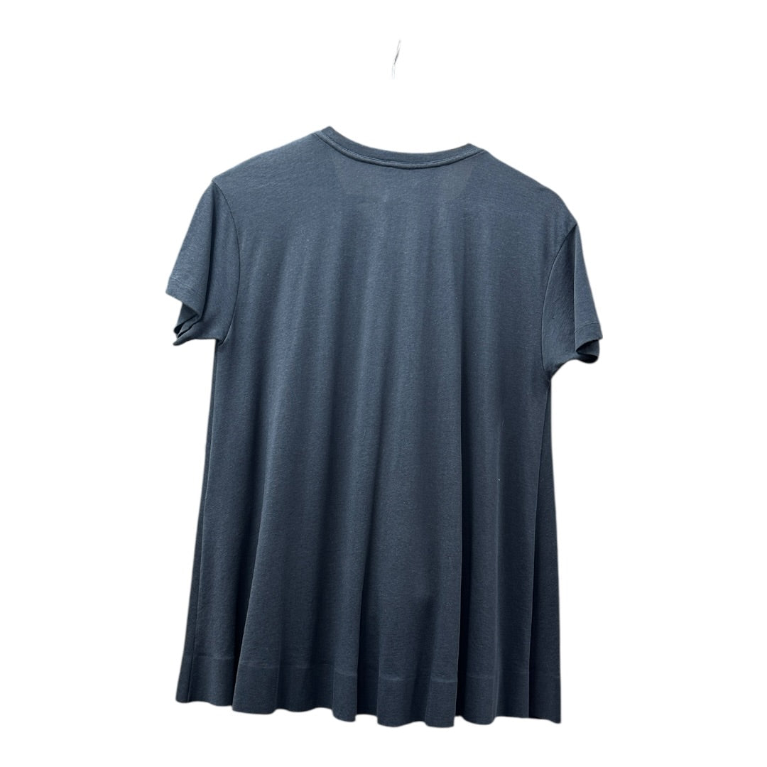 Balenciaga Authentic Balenciaga Black Asymmetric Drape Short Sleeve Top | Authentic Pre-Owned Luxury