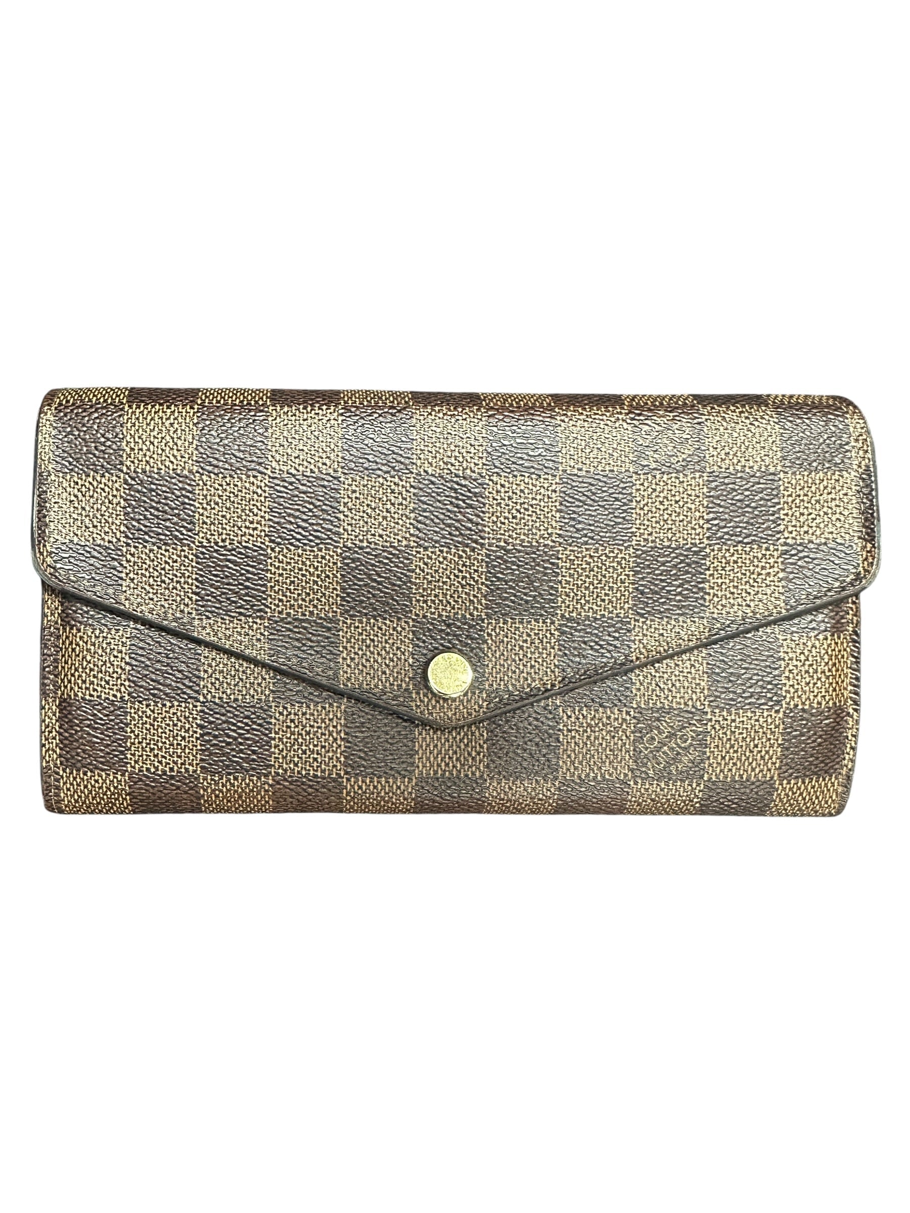 LOUIS VUITTON Damier Ebene Sarah | Authentic Pre-Owned Luxury