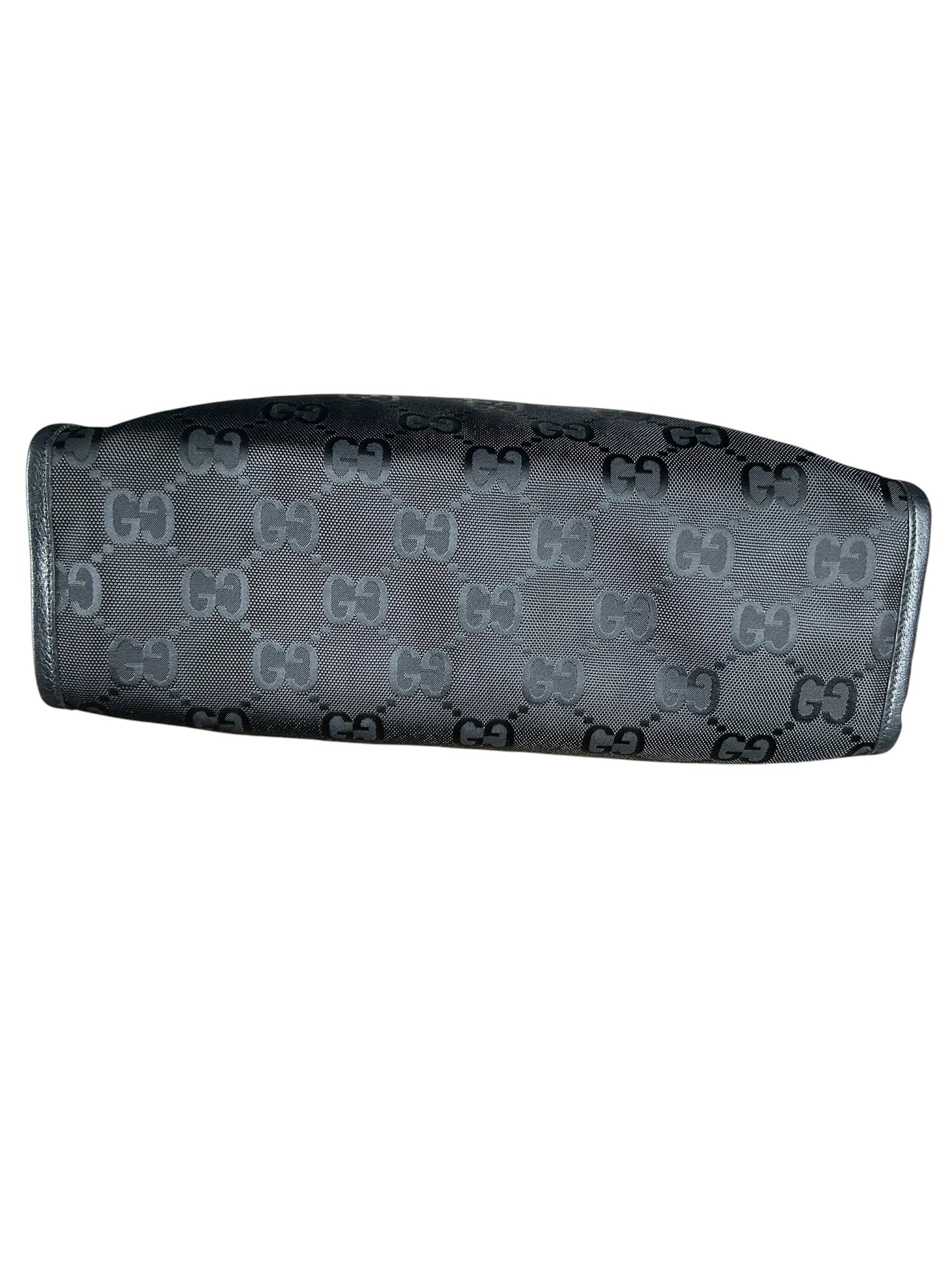 GUCCI Off The Grid GG Econyl Tote Bag Black Silver Hardware | Authentic Pre-Owned Luxury